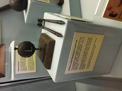 Robert Louis Stevenson's golf ball at the Museum of Edinburgh