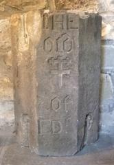 original shaft of Edinburgh mercat cross