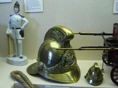 Victorian fireman's ceremonial helmet