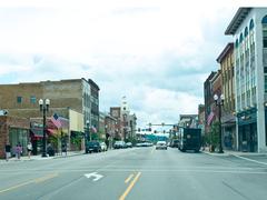 Philadelphia Street in downtown Indiana, Pennsylvania