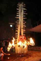 Guligan Theyyam performance