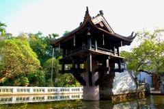 One Pillar Pagoda in Hanoi, Vietnam