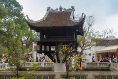 One Pillar Pagoda in Hanoi, Vietnam