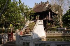 One Pillar Pagoda in Hanoi, Vietnam