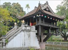 La pagode au pilier unique à Hanoi