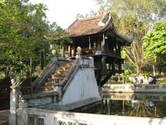 One Pillar Pagoda in Hanoi, Vietnam