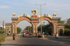 Gate of the city of Junagadh, India