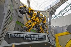 Bumblebee Statue at Universal Studios Singapore