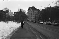 View from Kanavakatu east towards Satamakatu in Katajanokka