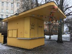 Kiosk in Tove Jansson park, Helsinki