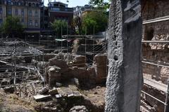 excavation site next to the Million in Istanbul