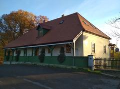 Rybárna building by Velký Bolevecký rybník in Plzeň-Bolevec