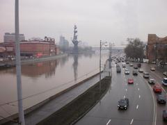 Moskva River with cityscape