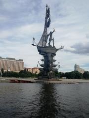 Statue of Peter the Great in Moscow