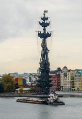 Peter the Great Statue in Moscow