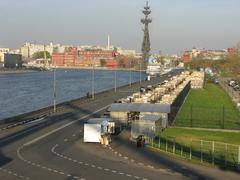 Statue of Peter the Great in Moscow