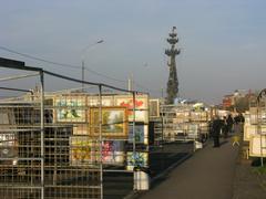 monument of Peter the Great in Moscow