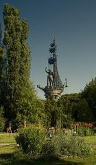 monument to Peter I in Russia