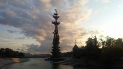 Peter the Great Statue in Moscow