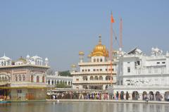 Akal Takht in Amritsar with Darshani Deori on the left