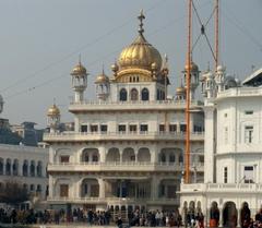 Akal Takht in the Golden Temple Complex