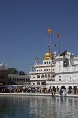 Golden Temple in Amritsar at night