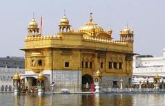 Golden Temple main building and Akal Takht Sahib