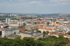 View of Brno from Spilberk Castle