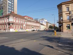 Crossroad Kotlářská and Lidická street in Brno