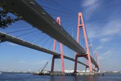 Meiko West Bridge in Nagoya, Japan