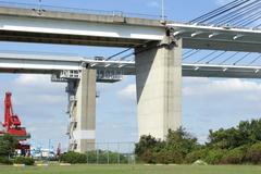 Meiko West Bridge P-1 pier view