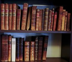 Original books in Bishop White's study