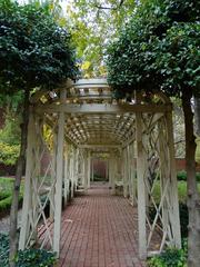 18th century garden pergola