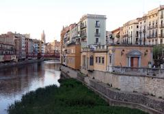 River facade in Girona