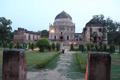 Bada Gumbad complex in Lodhi Gardens, New Delhi