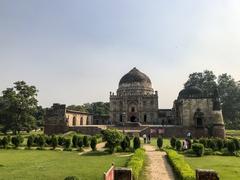 Bada Gumbad tomb in Lodi Gardens, New Delhi