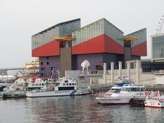 Aquarium at Tempozan in Osaka