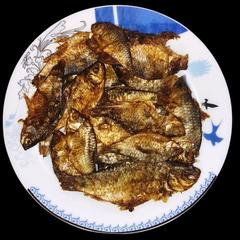 fermented fish displayed on a plate