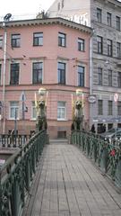 Bankovsky Bridge in Saint Petersburg