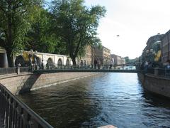 Bank Bridge in Saint Petersburg