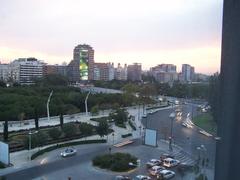 Valencia Puente Aragon view from Melia Palace