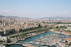 Port Vell marina in Barcelona