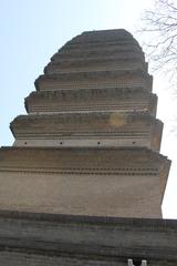 Xiaoyan Little Wild Goose Pagoda in Xi'an, 2011