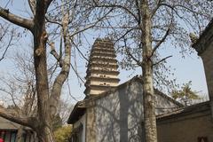 Xiaoyan Little Wild Goose Pagoda in Xi'an