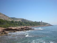 Vista de la playa de la Renegà, Oropesa del Mar, Castellón, España