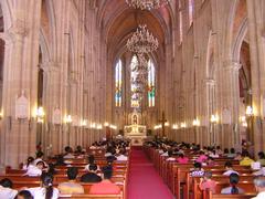 Interior of the Cathedral of the Sacred Heart in Guangzhou