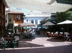 Plaza Mulato Gil de Castro in Barrio Lastarria, Santiago Centro, Chile