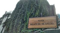 Plaza Mulato Gil de Castro in Barrio Lastarria