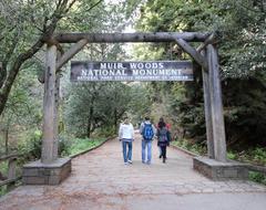 Entrance of Muir Woods in Mill Valley, California