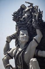 58-ft-tall sculpture of Lord Shiva in Aazhimala temple